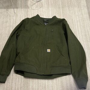 Carhartt Forest Green Bomber Jacket